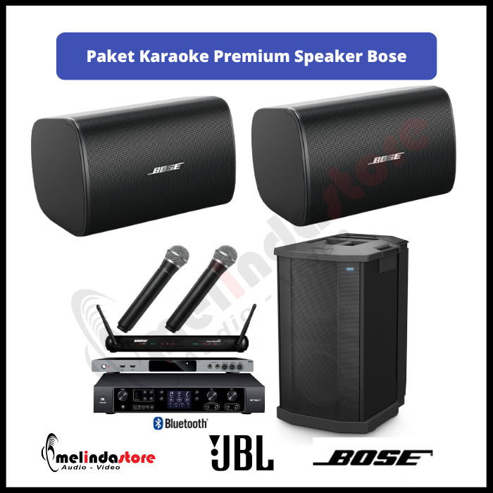 Paket Karaoke Premium Speaker Bose | No Touchscreen